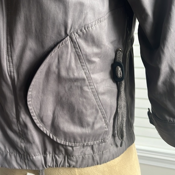 Heidi Klum for new balance womens military green jacket Perfect condition small - Picture 2 of 8